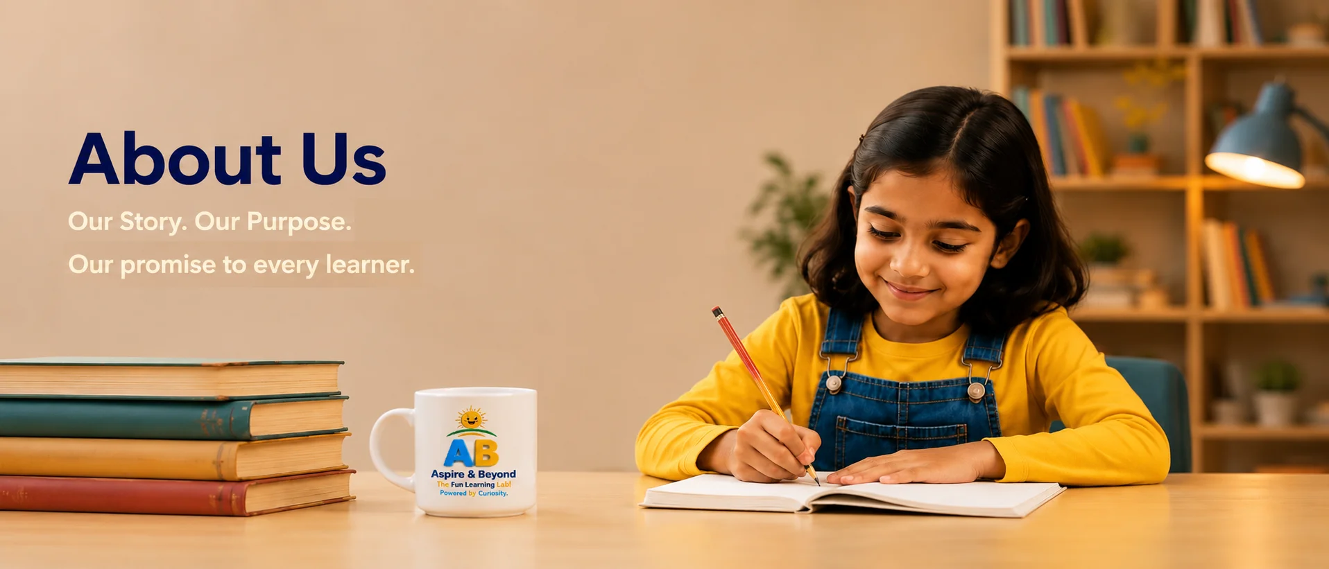 About Us - Our Story. Our Purpose. Our promise to every learner.